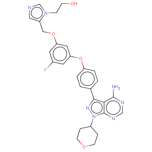 Chemical structure of BindingDB Monomer ID 351854