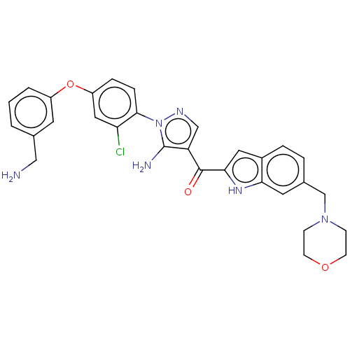 Chemical structure of BindingDB Monomer ID 352196