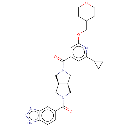 Chemical structure of BindingDB Monomer ID 352340