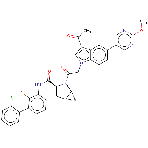 Chemical structure of BindingDB Monomer ID 354176
