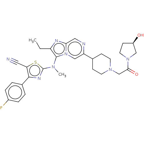 Chemical structure of BindingDB Monomer ID 354356