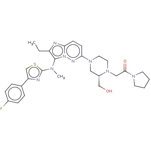 Chemical structure of BindingDB Monomer ID 354396