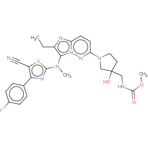 Chemical structure of BindingDB Monomer ID 354500