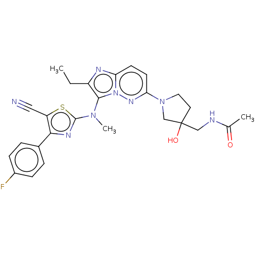 Chemical structure of BindingDB Monomer ID 354501
