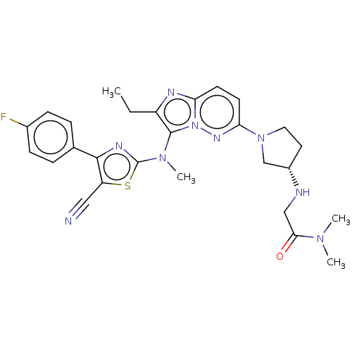 Chemical structure of BindingDB Monomer ID 354507