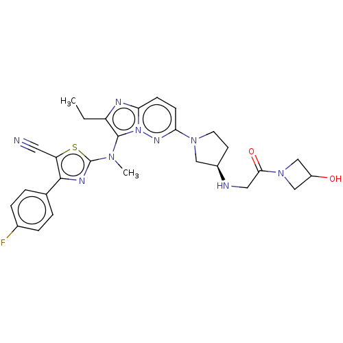 Chemical structure of BindingDB Monomer ID 354508