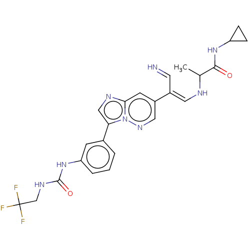 Chemical structure of BindingDB Monomer ID 356565