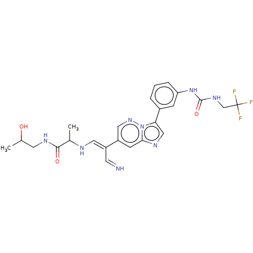 Chemical structure of BindingDB Monomer ID 356574