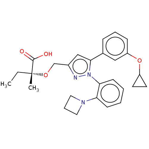 Chemical structure of BindingDB Monomer ID 356915