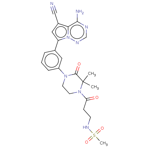 Chemical structure of BindingDB Monomer ID 358673