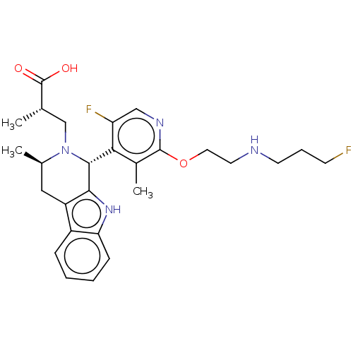 Chemical structure of BindingDB Monomer ID 361534