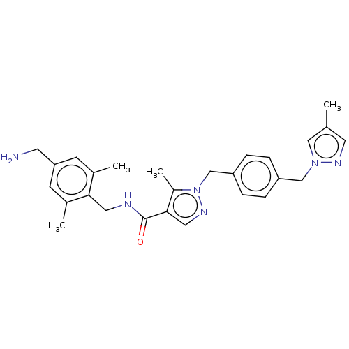 Chemical structure of BindingDB Monomer ID 362300