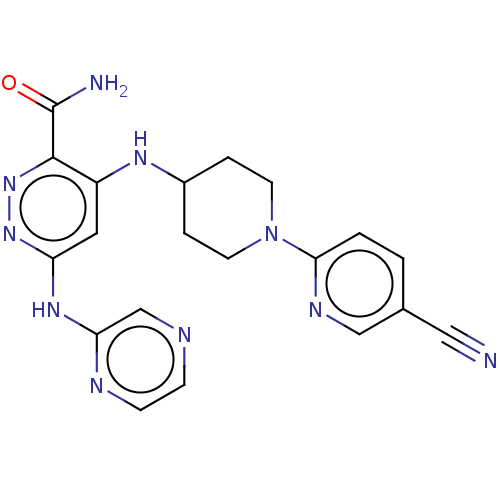 Chemical structure of BindingDB Monomer ID 362308