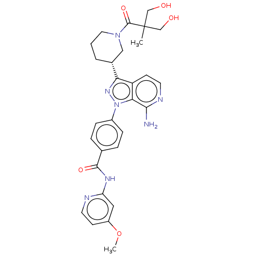 Chemical structure of BindingDB Monomer ID 362407