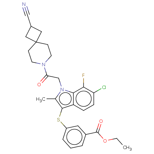 Chemical structure of BindingDB Monomer ID 362952