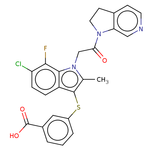 Chemical structure of BindingDB Monomer ID 363020