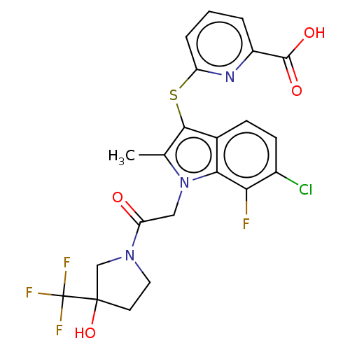 Chemical structure of BindingDB Monomer ID 363027