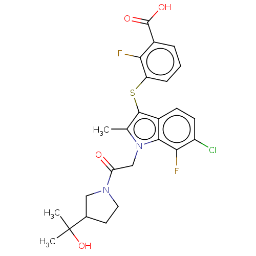 Chemical structure of BindingDB Monomer ID 363033