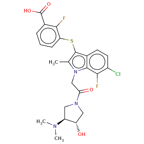 Chemical structure of BindingDB Monomer ID 363040