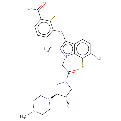 Chemical structure of BindingDB Monomer ID 363041