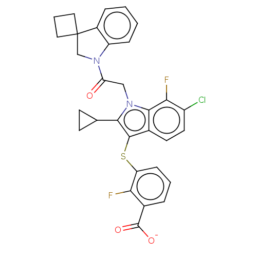 Chemical structure of BindingDB Monomer ID 363055