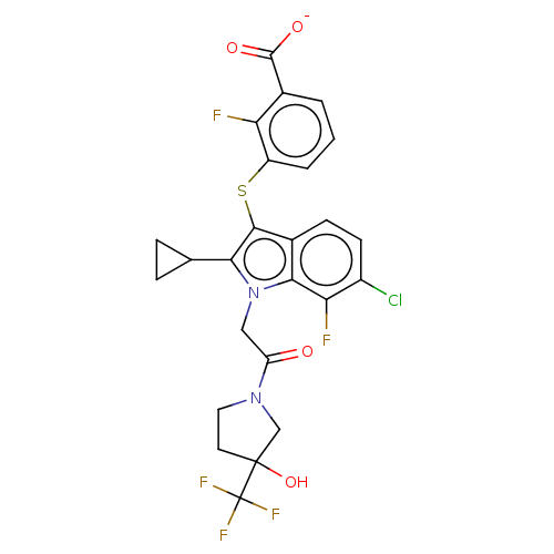 Chemical structure of BindingDB Monomer ID 363061