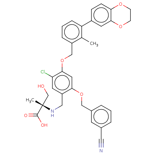 Chemical structure of BindingDB Monomer ID 363326