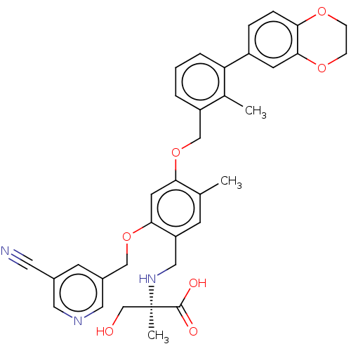 Chemical structure of BindingDB Monomer ID 363372