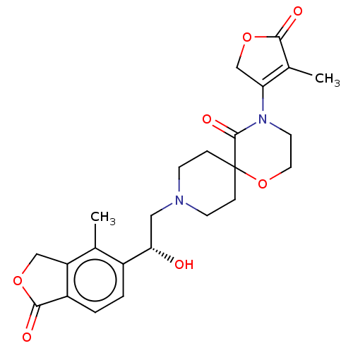 Chemical structure of BindingDB Monomer ID 363474