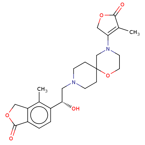 Chemical structure of BindingDB Monomer ID 363482