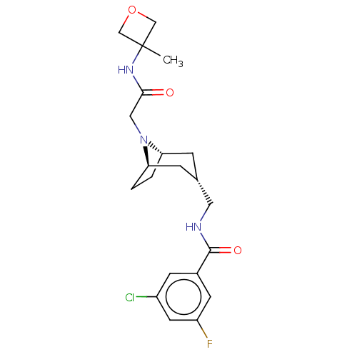 Chemical structure of BindingDB Monomer ID 364019