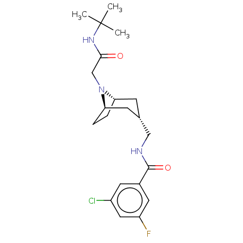 Chemical structure of BindingDB Monomer ID 364020