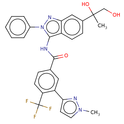 Chemical structure of BindingDB Monomer ID 364488