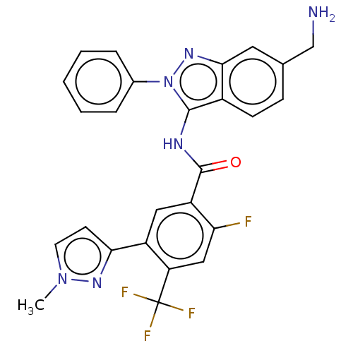 Chemical structure of BindingDB Monomer ID 364496