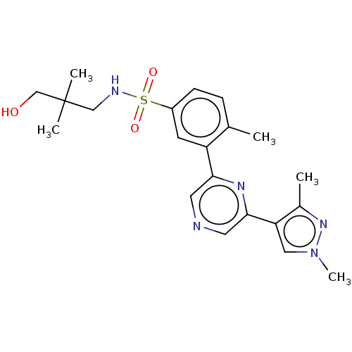 Chemical structure of BindingDB Monomer ID 364536