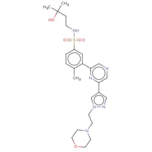 Chemical structure of BindingDB Monomer ID 364537
