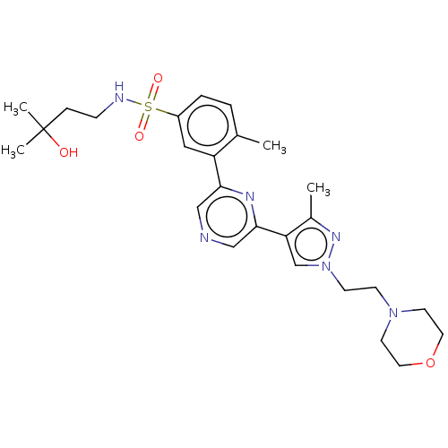 Chemical structure of BindingDB Monomer ID 364538
