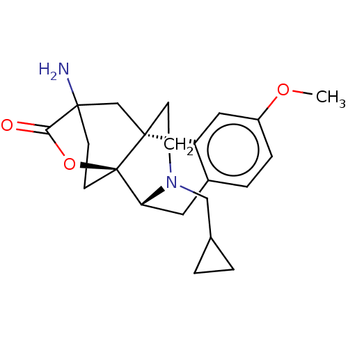 Chemical structure of BindingDB Monomer ID 364542