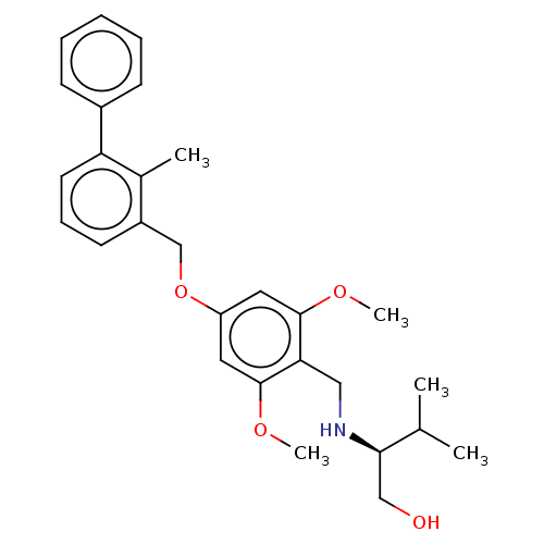 Chemical structure of BindingDB Monomer ID 365990
