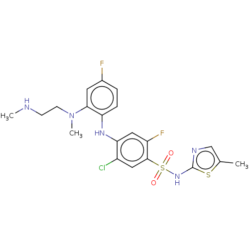 Chemical structure of BindingDB Monomer ID 368354