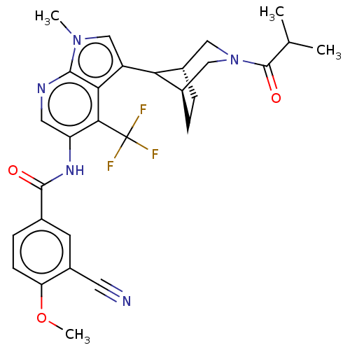 Chemical structure of BindingDB Monomer ID 368656