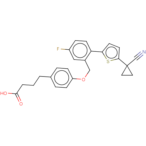 Chemical structure of BindingDB Monomer ID 368971