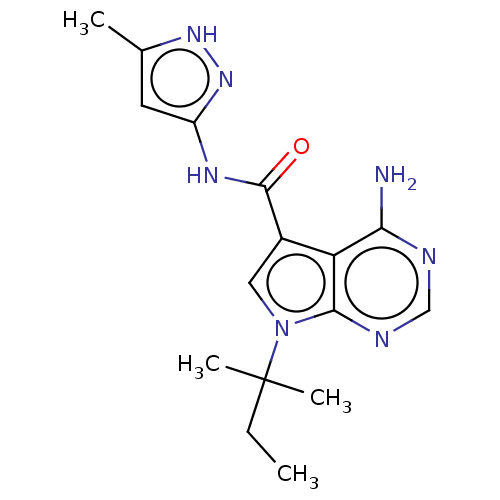 Chemical structure of BindingDB Monomer ID 370354