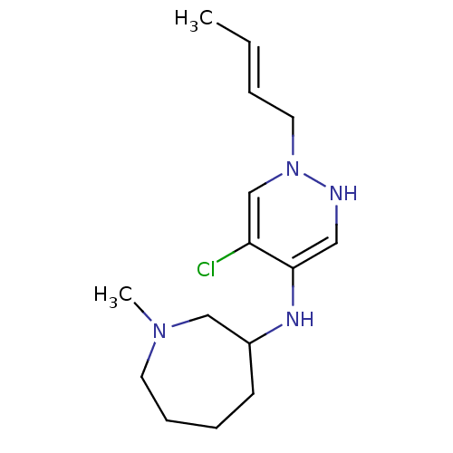 Chemical structure of BindingDB Monomer ID 371537