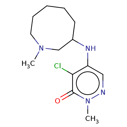Chemical structure of BindingDB Monomer ID 371560