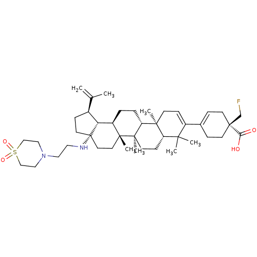 Chemical structure of BindingDB Monomer ID 372345