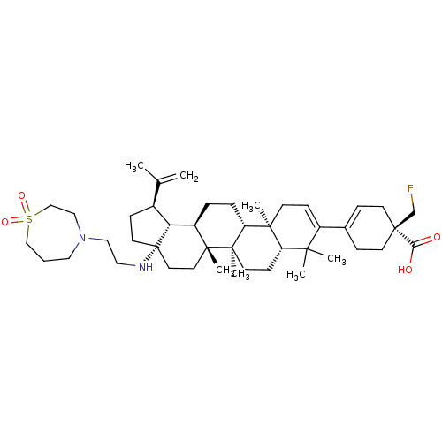 Chemical structure of BindingDB Monomer ID 372349