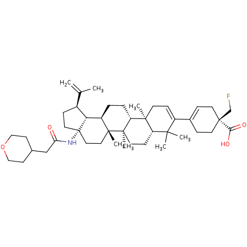 Chemical structure of BindingDB Monomer ID 372352