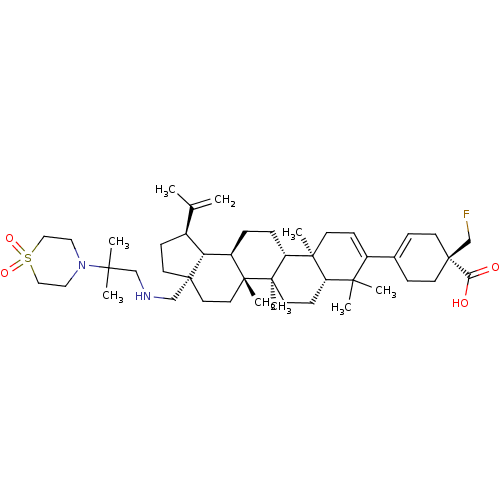Chemical structure of BindingDB Monomer ID 372354