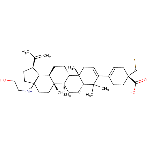 Chemical structure of BindingDB Monomer ID 372363